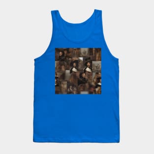 Rembrandt Paintings Mashup Tank Top